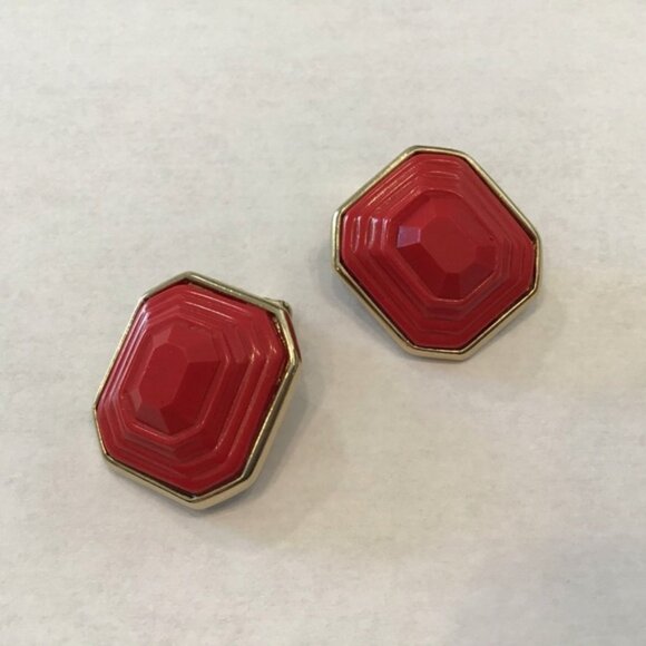 Vintage Costume Jewelry Clip-On Earrings - Picture 6 of 13